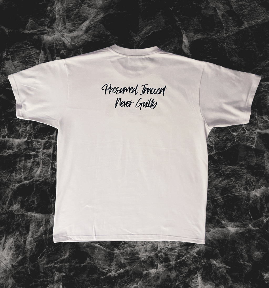 Allegedly Streetwear | Fingerprint Logo Tee | Black and White Bundle (2 Tees)